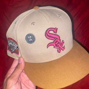 New Era Chicago White Sox PBJ Comiskey Park Patch Hat Club Exclusive Fitted Hat